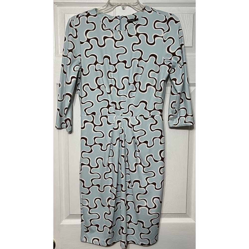 J. Mclaughlin‎ Catalyst 3/4 Sleeves Knee Length Dress Size S